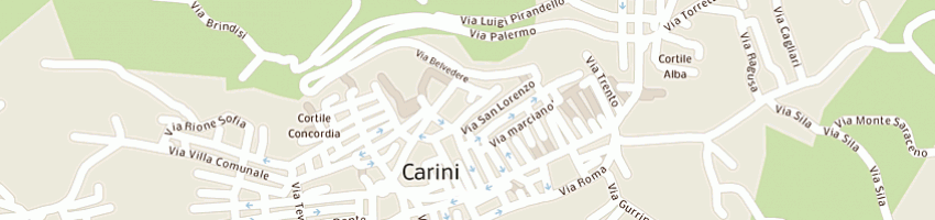 Mappa della impresa randazzo teresa a CARINI