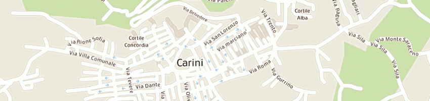 Mappa della impresa progetti e finanza sas di castello nicolã² a PALERMO