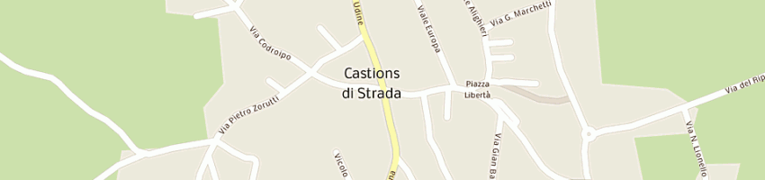 Mappa della impresa avian marcella a CASTIONS DI STRADA