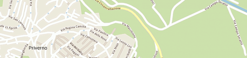 Mappa della impresa sperlonga giuseppe a PRIVERNO