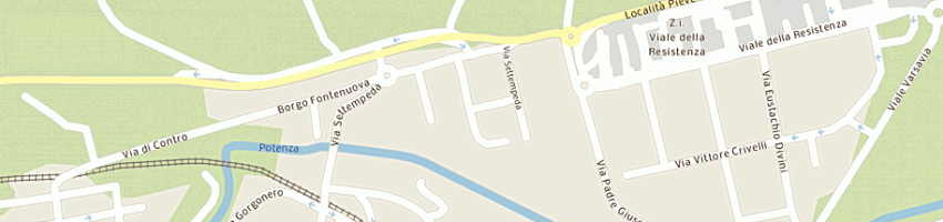 Mappa della impresa cetoretta enzo a SAN SEVERINO MARCHE