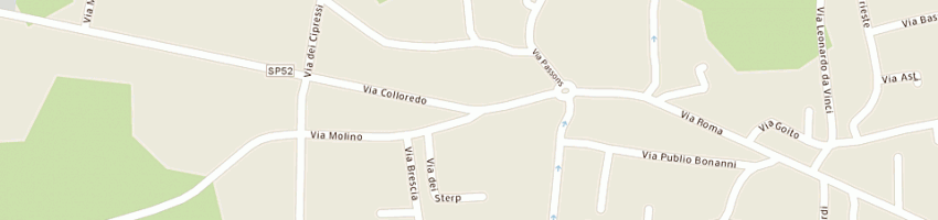 Mappa della impresa rime (srl) a PASIAN DI PRATO