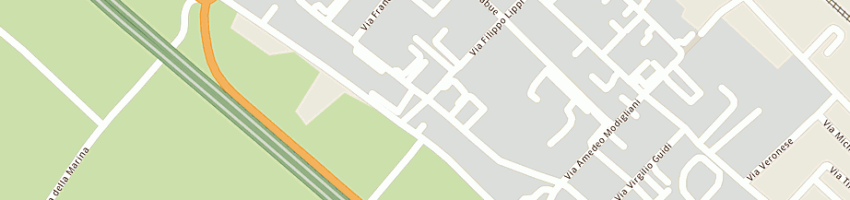 Mappa della impresa te t sas di turchi oriana e c a SENIGALLIA