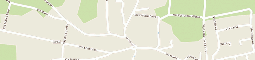 Mappa della impresa mediafin srl a PASIAN DI PRATO