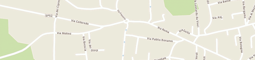 Mappa della impresa acli a PASIAN DI PRATO