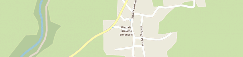 Mappa della impresa rappresentanze mobili di marinelli m e c sas a SENIGALLIA