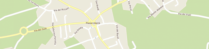 Mappa della impresa municipio a PAGNACCO