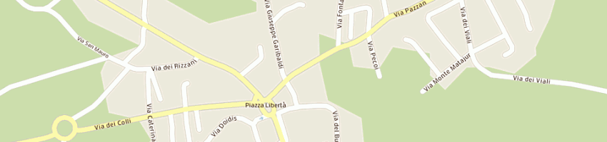 Mappa della impresa moretuzzo maria elisa a PAGNACCO