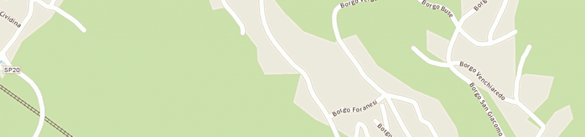 Mappa della impresa gregorutti loris a MAGNANO IN RIVIERA