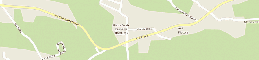 Mappa della impresa patusso enzo a TRICESIMO
