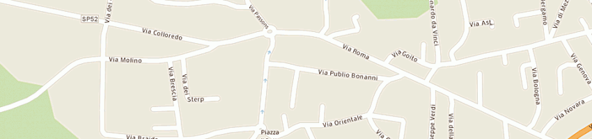 Mappa della impresa michelini vittorino a PASIAN DI PRATO