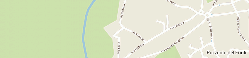 Mappa della impresa mattiuzza loris a POZZUOLO DEL FRIULI