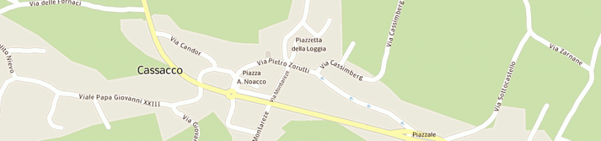 Mappa della impresa peano carlo a CASSACCO