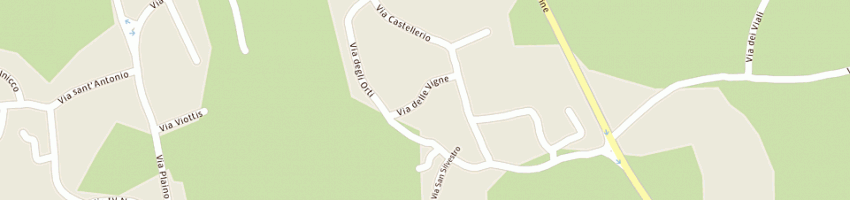 Mappa della impresa botto bruna a PAGNACCO