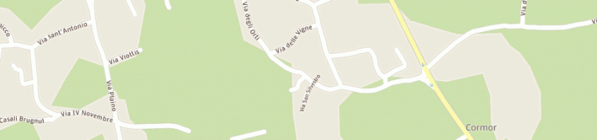 Mappa della impresa nonsolopelli sas di patroncino carla e c a PAGNACCO