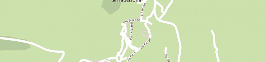 Mappa della impresa scagnetti giuseppa a SERRAPETRONA