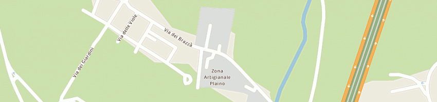 Mappa della impresa dinsi une man soccoopa rl a PAGNACCO
