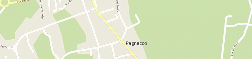 Mappa della impresa gregoris beppina a PAGNACCO