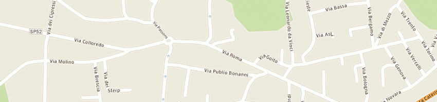 Mappa della impresa municipio di pasian di prato a PASIAN DI PRATO
