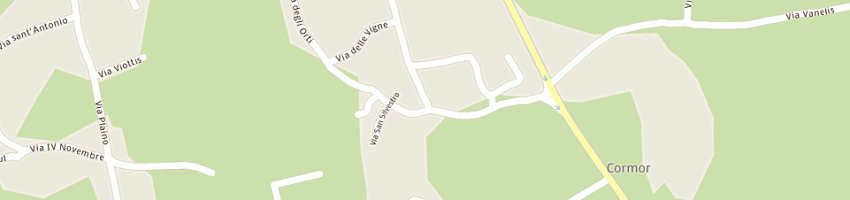 Mappa della impresa al borgo di da dalt federico e c sas - antica trattoria a PAGNACCO