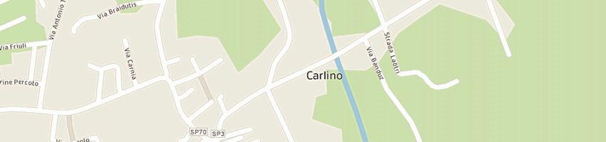 Mappa della impresa geo2 studio tecnico associato dei geometri m belliato e m zanutta a CARLINO