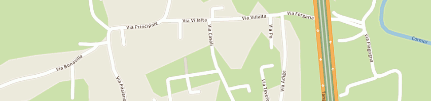 Mappa della impresa bernardinis silvano a PASIAN DI PRATO