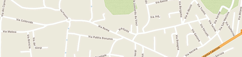 Mappa della impresa lanificio roma snc a PRATO