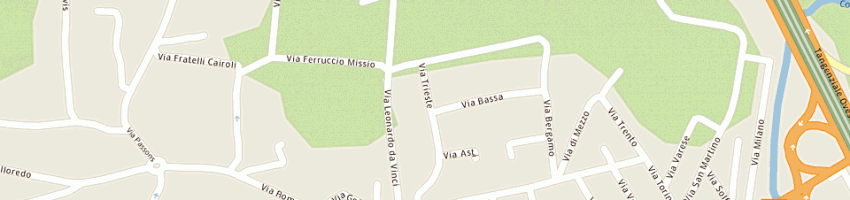 Mappa della impresa bellini mario a PRATO