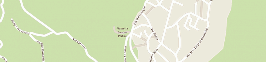 Mappa della impresa blasone rodolfo a MOGGIO UDINESE