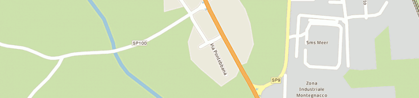Mappa della impresa michelini paolo a TARCENTO