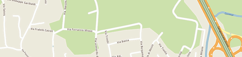 Mappa della impresa lanificio vasco nannicini di guarda pierino e francesco snc a PRATO