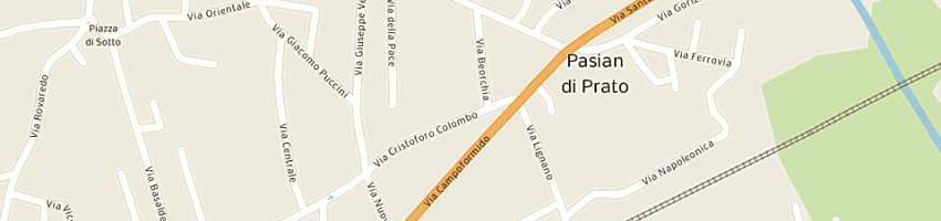 Mappa della impresa bonfante giuliano a PASIAN DI PRATO