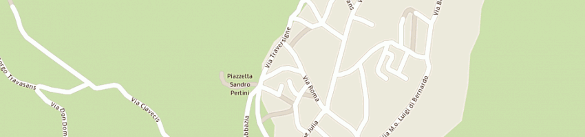 Mappa della impresa albergo nuovo di mattiello emilio a MOGGIO UDINESE