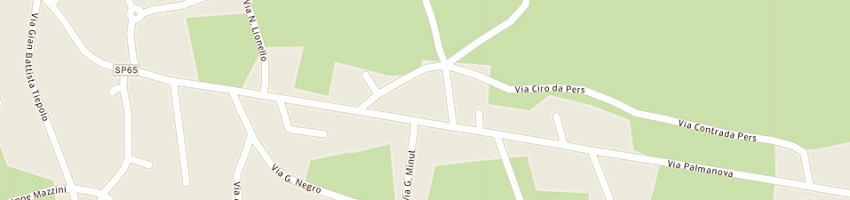 Mappa della impresa erboristeria erbe e salute a UDINE