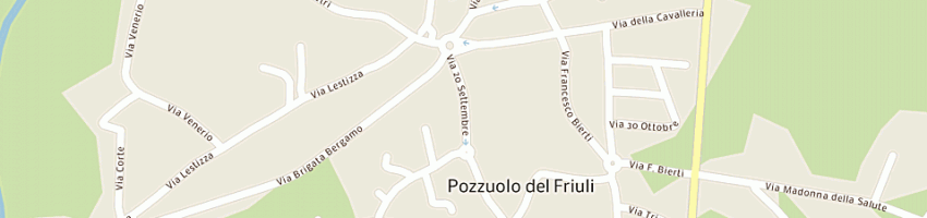 Mappa della impresa eredi pagani aldo di pagani loreta e c snc a POZZUOLO DEL FRIULI
