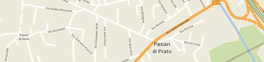 Mappa della impresa splash gel (srl) a PRATO