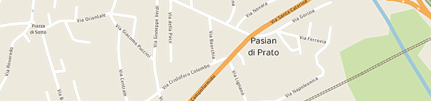 Mappa della impresa specogna remigio a PASIAN DI PRATO
