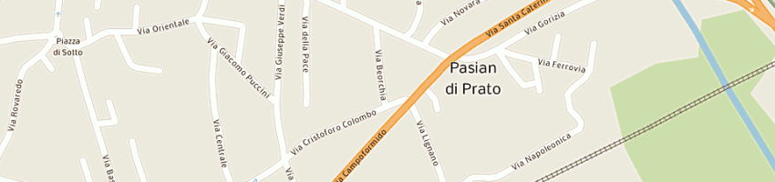 Mappa della impresa photo one di simonetti sergio sdf a PASIAN DI PRATO
