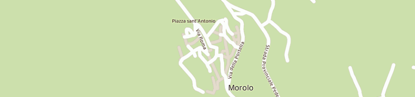 Mappa della impresa hair's art a MOROLO