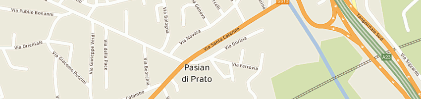 Mappa della impresa calligaris mauro a PASIAN DI PRATO