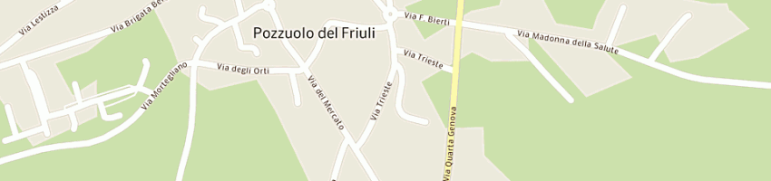 Mappa della impresa zuriatti paola a POZZUOLO DEL FRIULI