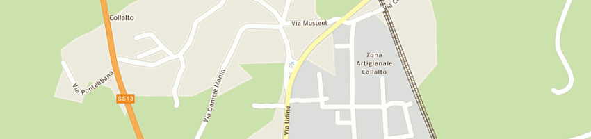 Mappa della impresa venier alessandro a TARCENTO