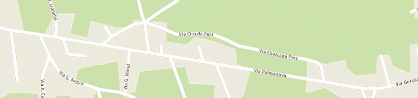 Mappa della impresa benacchio renato a CASTIONS DI STRADA