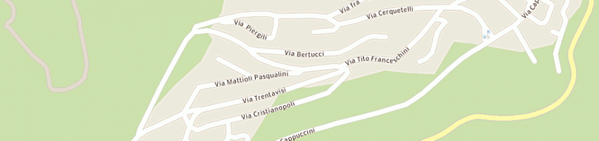 Mappa della impresa gagliardini giorgio a CINGOLI