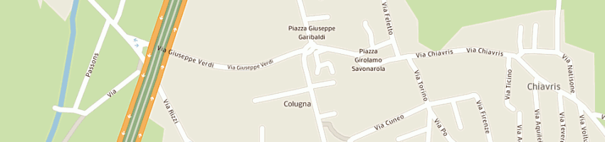 Mappa della impresa gjoni luan a TAVAGNACCO