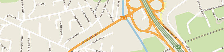 Mappa della impresa bar al ponte di paruta stanislao e c sas a PASIAN DI PRATO