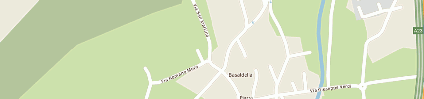 Mappa della impresa bodanza gaetano a UDINE