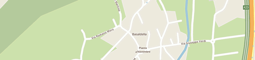 Mappa della impresa friulveco (srl) a CAMPOFORMIDO