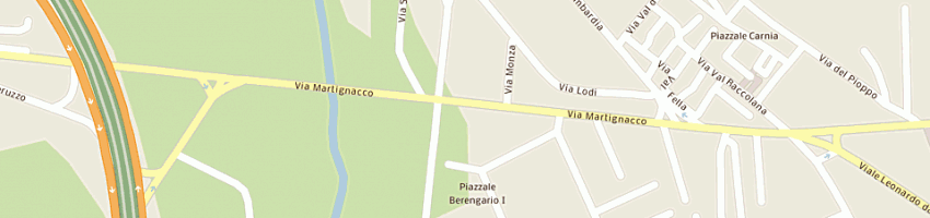 Mappa della impresa tolazzi flli a UDINE
