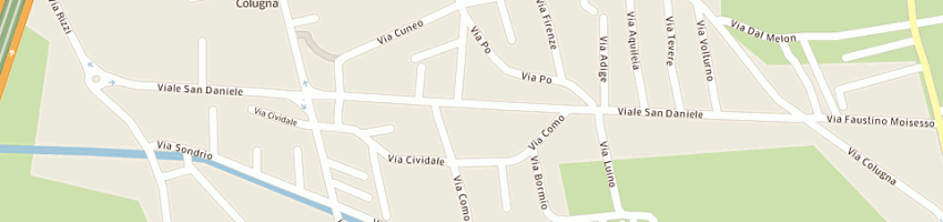 Mappa della impresa gtc di franco grossi e c sas a UDINE
